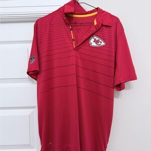 Kansas City Chiefs Red Polo Shirt - medium
